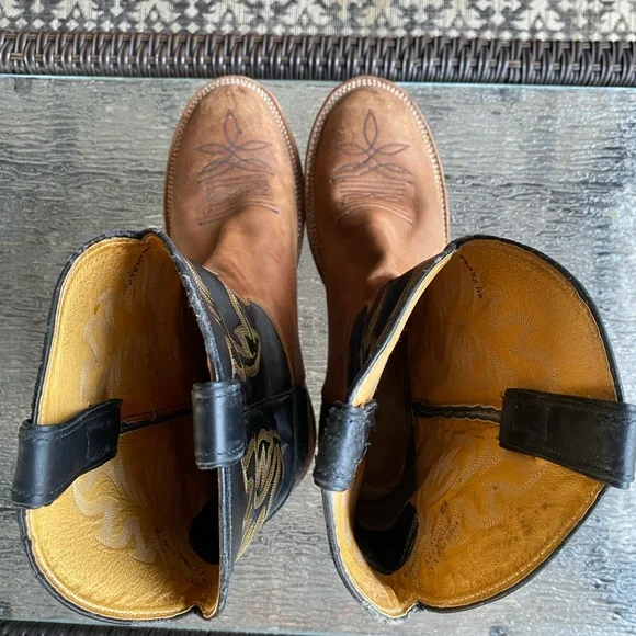 Justin Boots Tekno Crepe Western oil resistant leather. Made in USA. RODEO - Picture 7 of 10